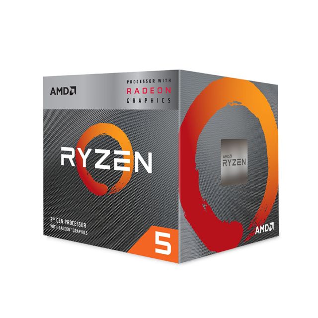 AMD 超微  Ryzen 5-3400G 3.7GHz四核心 中央處理器