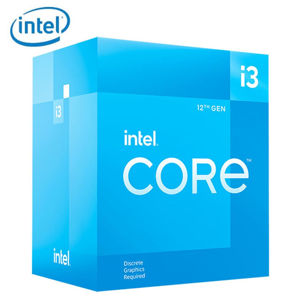 Intel 英特爾  Core I3-12100 四核心 中央處理器 盒裝