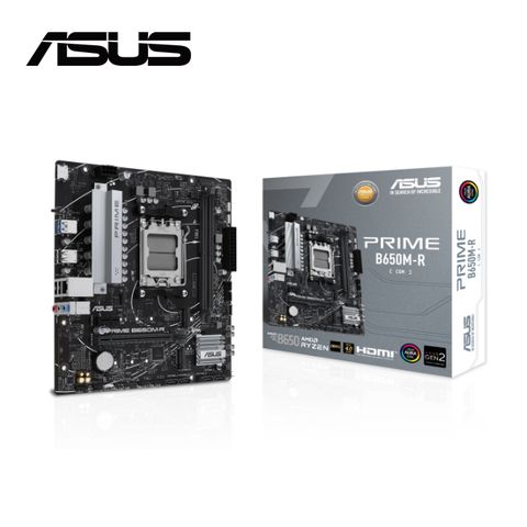 【C+M套餐】ASUS PRIME B650M-R-CSM 主機板 + AMD R9-7900 處理器