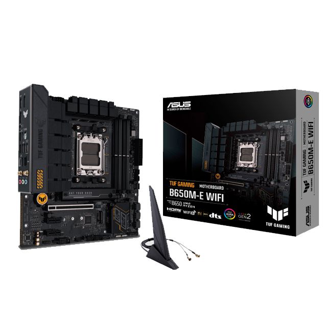  【C+M套餐】	ASUS TUF GAMING B650M-E WIFI 主機板 + AMD R7-7700 處理器