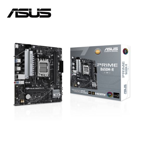 【C+M套餐】	ASUS PRIME B650M-R-CSM 主機板 + AMD R7-7700 處理器