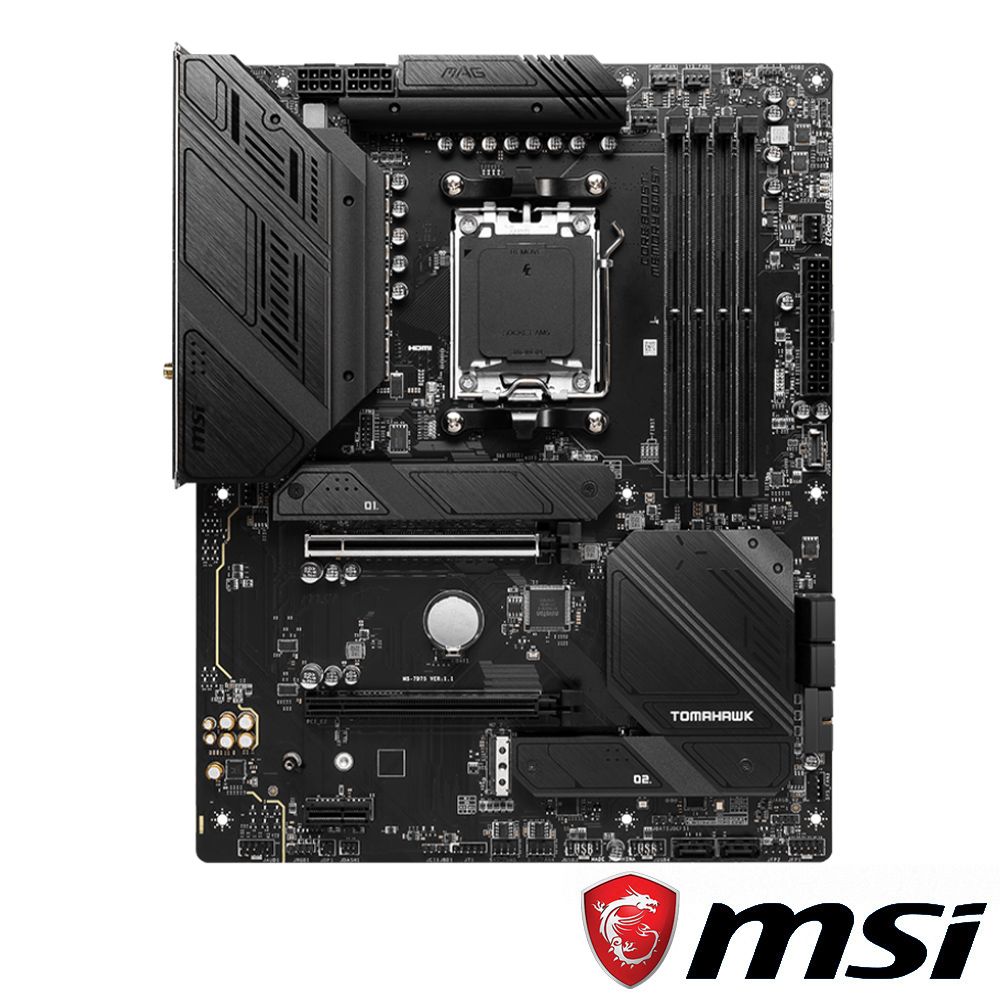 MSI 微星 【C+M套餐】	 MPG B650I EDGE WIFI 主機板 + AMD R9-7950X3D 處理器