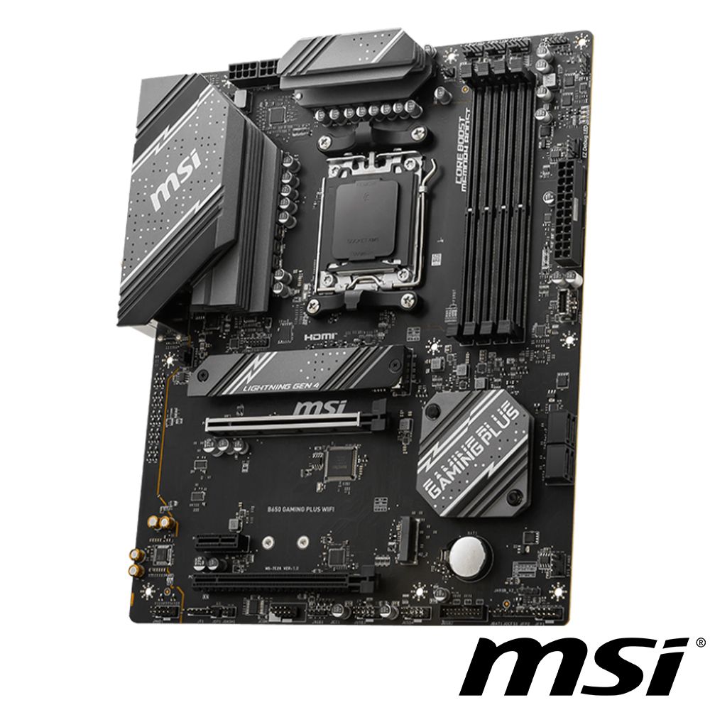 MSI 微星 【C+M套餐】 B650 GAMING PLUS WIFI 主機板 + AMD R9-7900 處理器