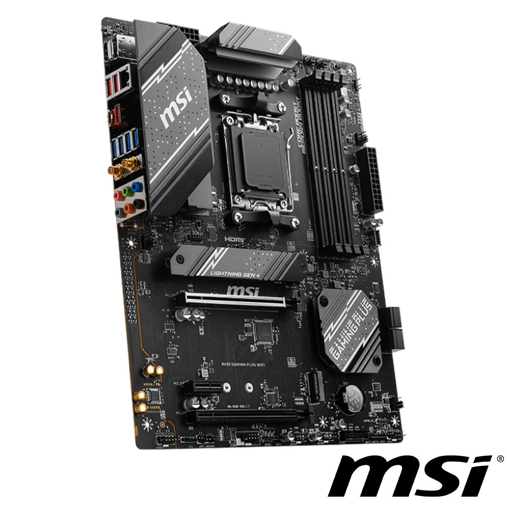 MSI 微星 【C+M套餐】 B650 GAMING PLUS WIFI 主機板 + AMD R9-7900 處理器