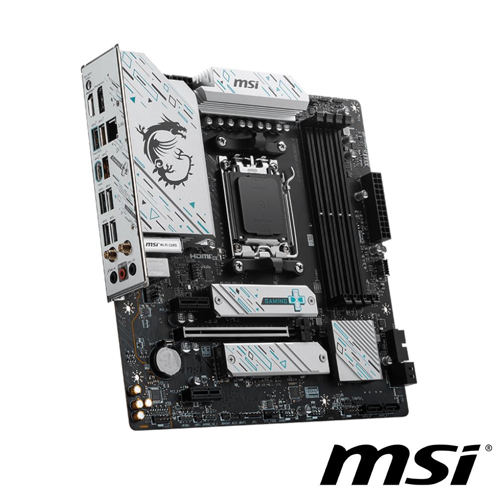  【C+M套餐】微星 B650M GAMING PLUS WIFI 主機板 + AMD R9-7900X3D 處理器