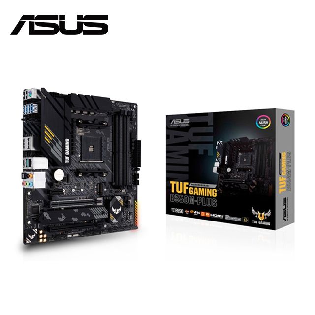  【C+M套餐】ASUS TUF GAMING B550M-PLUS 主機板 + AMD R5-5500GT  處理器