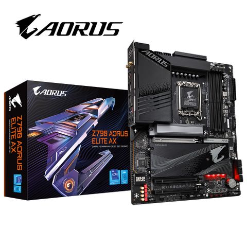 技嘉 Z790 AORUS ELITE AX 主機板 + Intel i5-14500 中央處理器