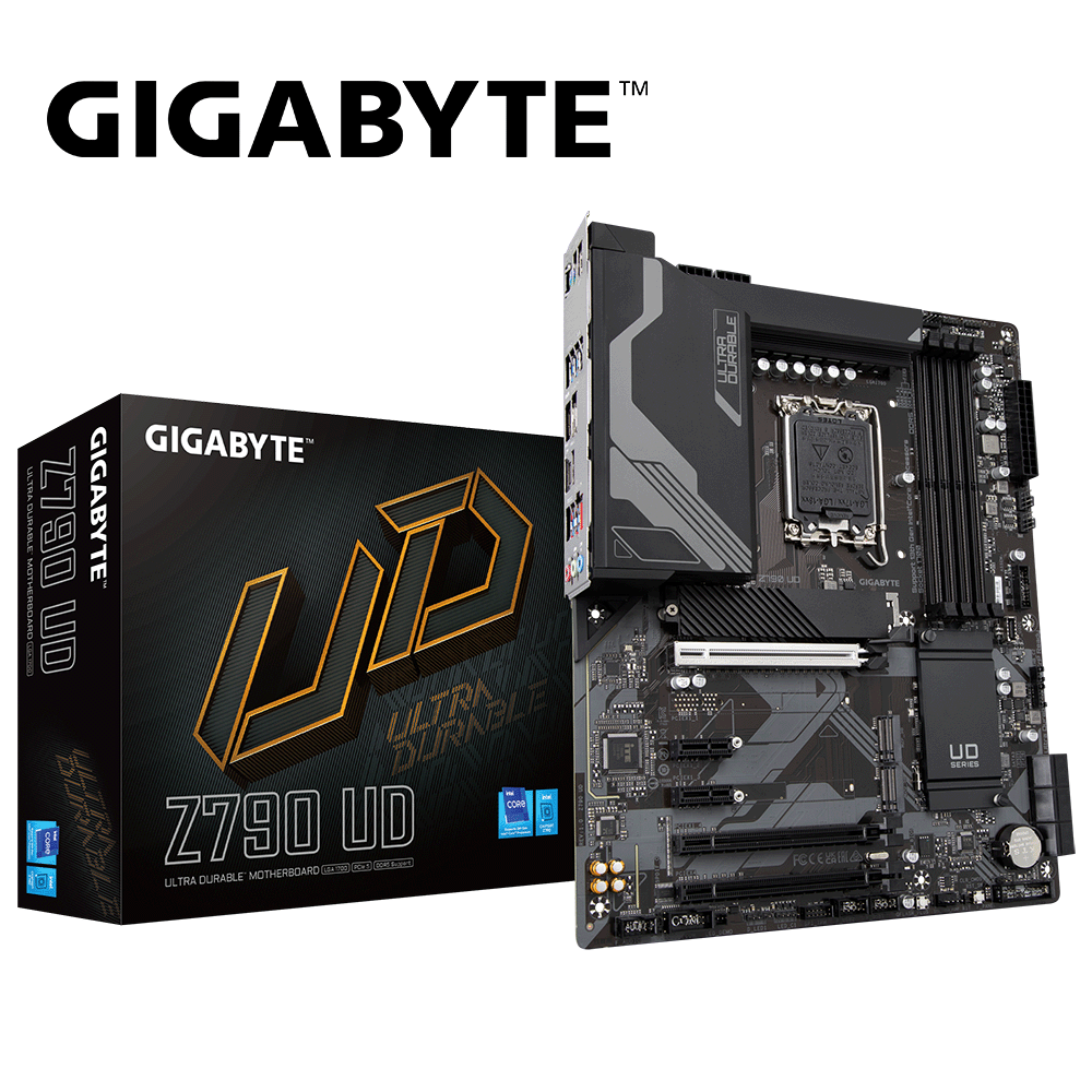  技嘉 Z790 UD 主機板 + Intel i7-14700F 中央處理器