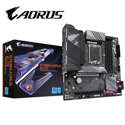 【C+M套餐】技嘉 B760M AORUS ELITE 主機板 + Intel i9-14900KF 處理器