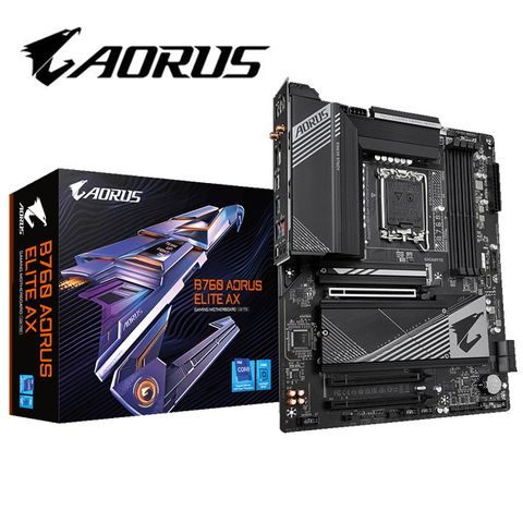 【C+M套餐】技嘉 B760 AORUS ELITE AX 主機板 + Intel i9-14900KF 處理器