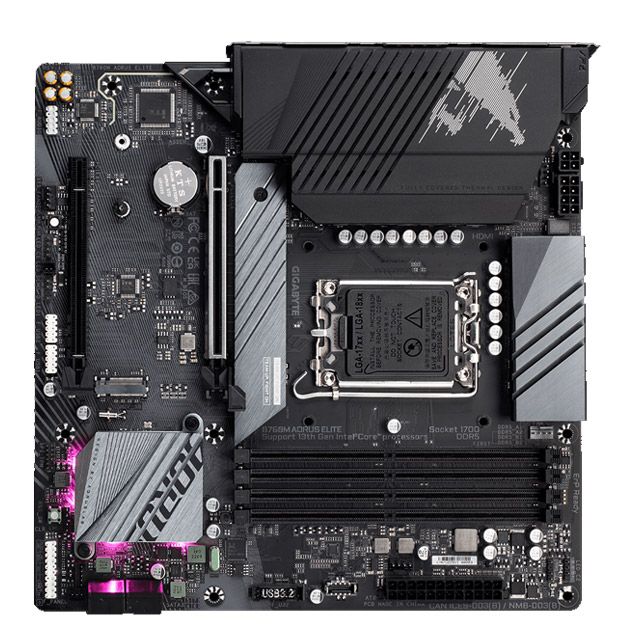  【C+M套餐】技嘉 B760M AORUS ELITE主機板 + Intel i7-14700K 處理器