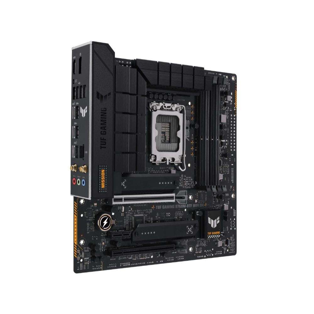  【C+M套餐】ASUS TUF-GAMING-B760M-BTF-WIFI-D4 主機板 + Intel i5-14600K 處理器