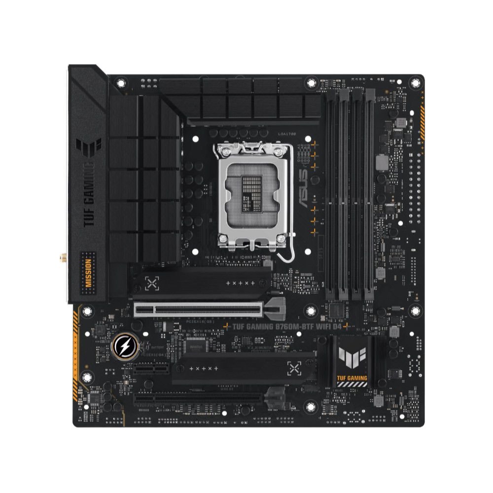  【C+M套餐】ASUS TUF-GAMING-B760M-BTF-WIFI-D4 主機板 + Intel i5-14600K 處理器