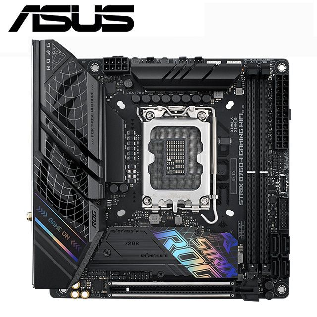 ASUS 華碩  ROG STRIX B760-I GAMING WIFI 主機板 + Intel i5-14400 中央處理器