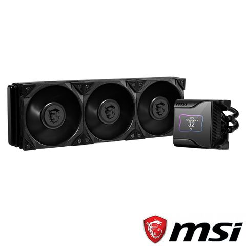 MSI MEG CORELIQUID S360 + Intel i7-14700F 中央處理器