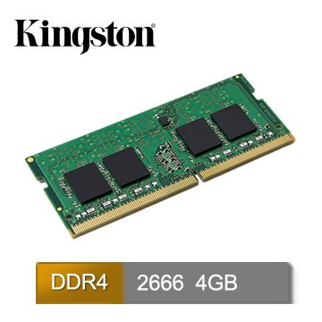 Kingston 金士頓DDR4 2666 4GB 筆記型記憶體- PChome 24h購物