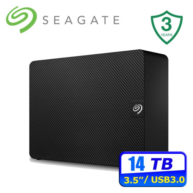 Seagate 新黑鑽14TB 3.5吋外接硬碟(STKP14000400) - PChome 24h購物