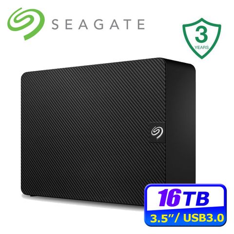 Seagate 希捷 新黑鑽 16TB 大容量硬碟 (STKP16000400)