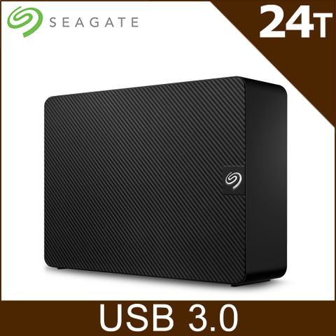 Seagate 希捷 新黑鑽 24TB 大容量硬碟(STKP24000400)