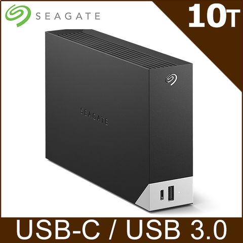 Seagate 希捷 One Touch Hub 10TB 超大容量硬碟 (STLC10000400)