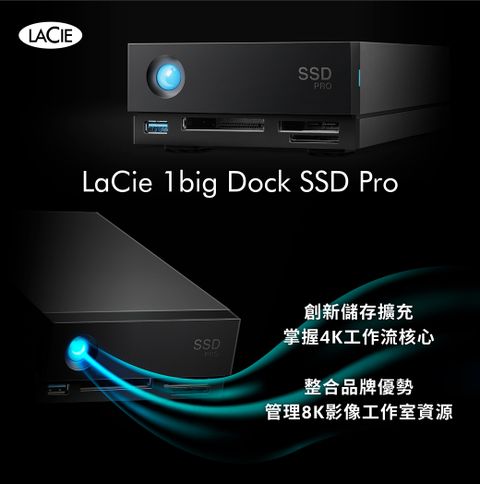 Lacie 1big Dock SSD Pro 4To