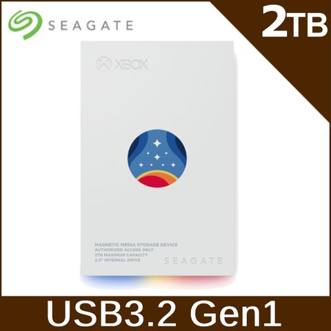 Seagate FireCuda Game Drive 2TB 2.5吋行動硬碟-Starfield 星空限定版(STMJ2000400)