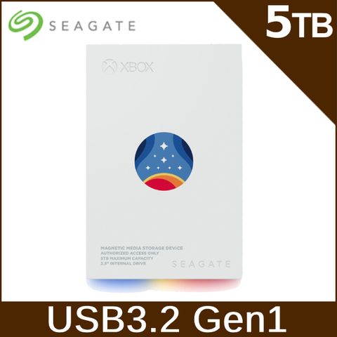 Seagate FireCuda Game Drive 5TB 2.5吋行動硬碟-Starfield 星空限定版(STMJ5000400)