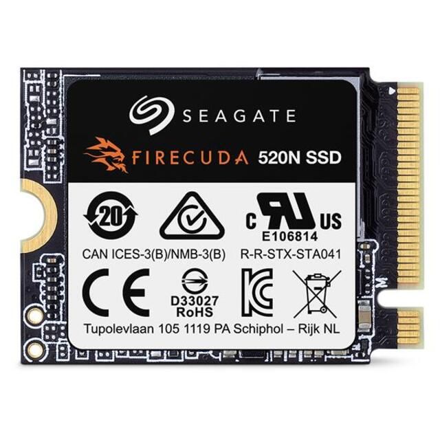 Seagate【FireCuda 520N】1TB Gen4 PCIE SSD(ZP1024GV3A002) - PChome