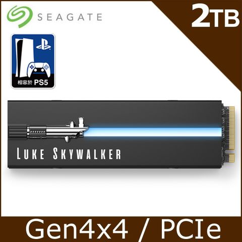 Seagate【FireCuda 530】2TB Gen4 PCIE SSD-STAR WARS光劍限定版(含散熱片)(ZP2000GM3A033)