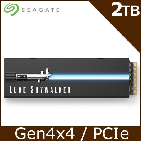 Seagate 希捷 【FireCuda 530】2TB Gen4 PCIE SSD-STAR WARS 星際大戰光劍限定版(含散熱片)(ZP2000GM3A033)