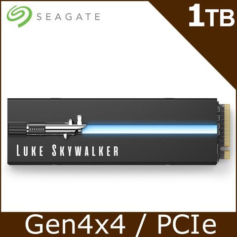 Seagate【FireCuda 530】1TB Gen4 PCIE SSD-STAR WARS光劍限定版(含散熱片)(ZP1000GM3A053)