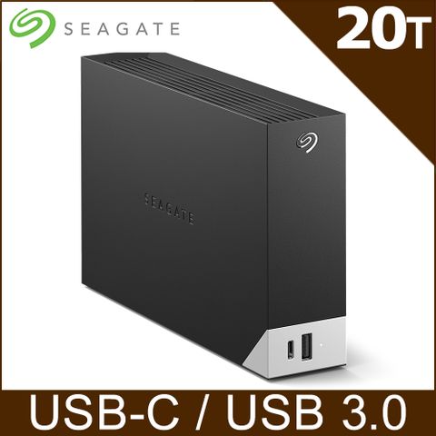 Seagate 希捷 One Touch Hub 20TB 超大容量硬碟 (STLC20000400)