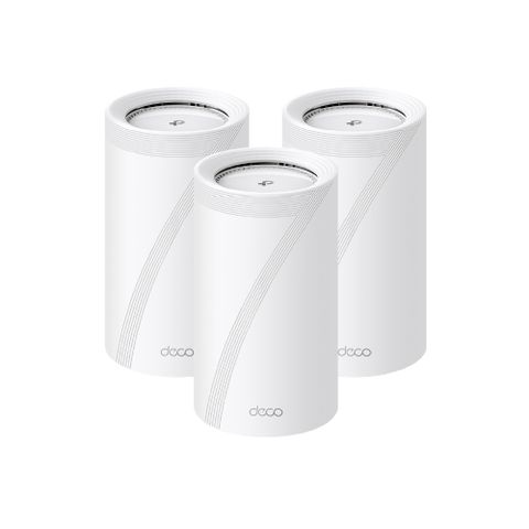 TP-Link WiFi 7 BE11000 三頻 5G 真 Mesh 無線路由器 分享器(Wi-Fi 7/支援AI筆電/Deco BE65 Pro三入組)