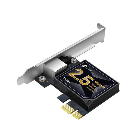 TP-Link TX201 2.5 Gigabit PCI-E Express RJ45 網路介面卡(PCIe網卡/附短擋板)