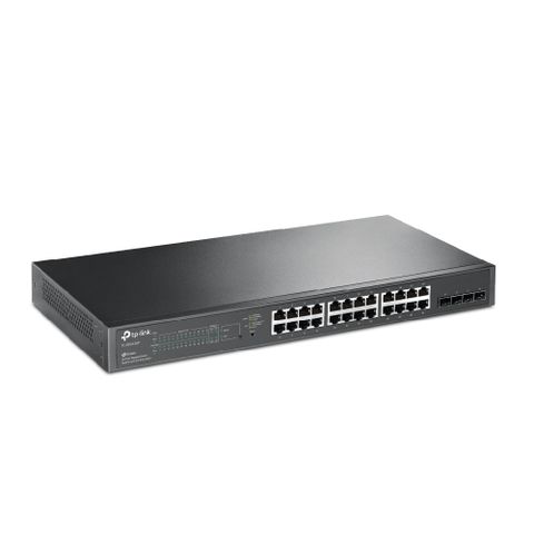 TP-Link TL-SG2428P 28埠 Gigabit RJ45 SFP 光纖端口 L2/L2+ 智慧型PoE switch交換器(250W)