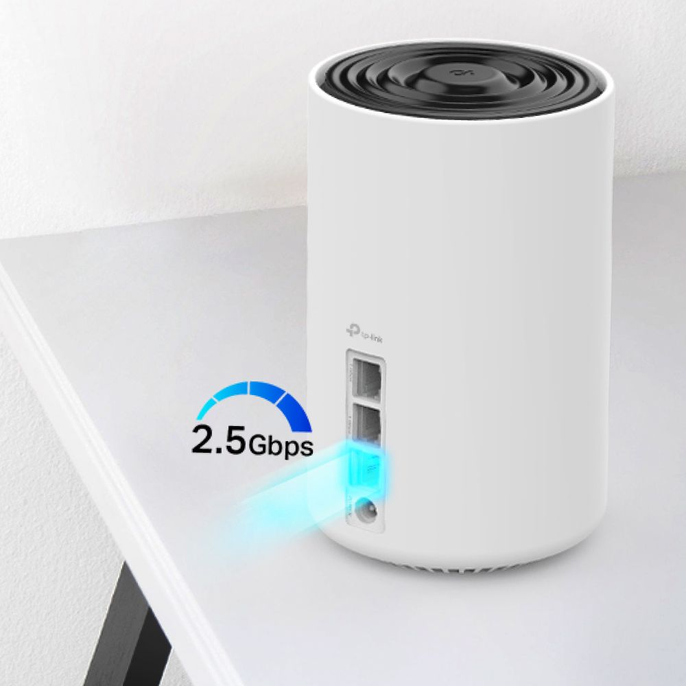 TP-Link  WiFi 6E AXE5400 三頻6串流2.5G 無線網路路由器 分享器(真 Mesh /VPN/Deco XE75 Pro 三入組)