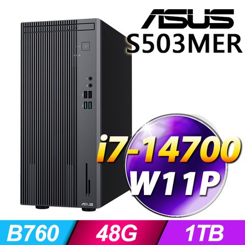 華碩 H-S503MER(i7-14700/48G/1T SSD/W11P)(特仕機)