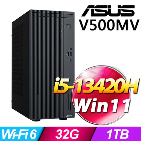 華碩 H-V500MV(i5-13420H/32G/1T SSD/W11)(特仕機)