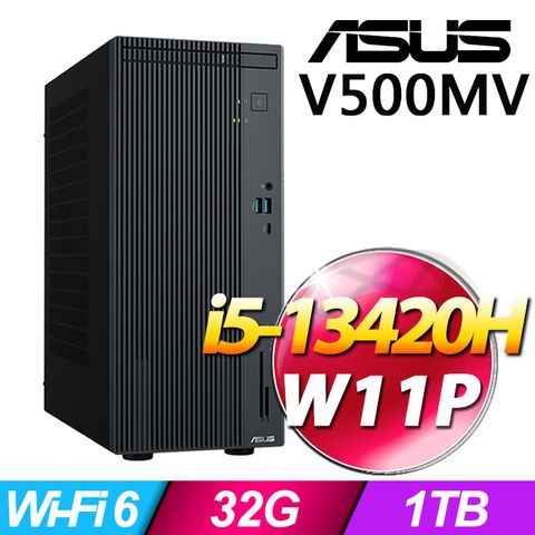 華碩 H-V500MV(i5-13420H/32G/1T SSD/W11P)(特仕機)