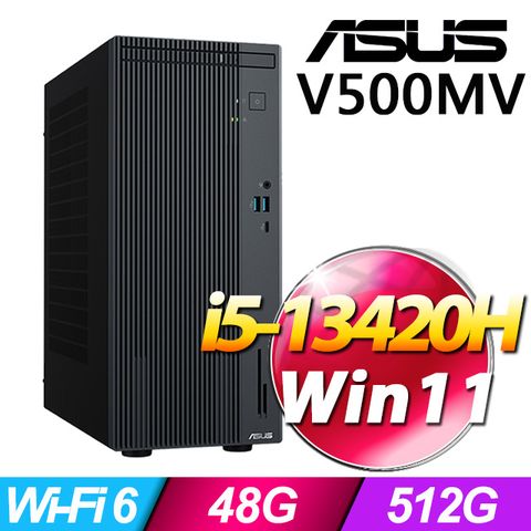 華碩 H-V500MV(i5-13420H/48G/512G SSD/W11)(特仕機)