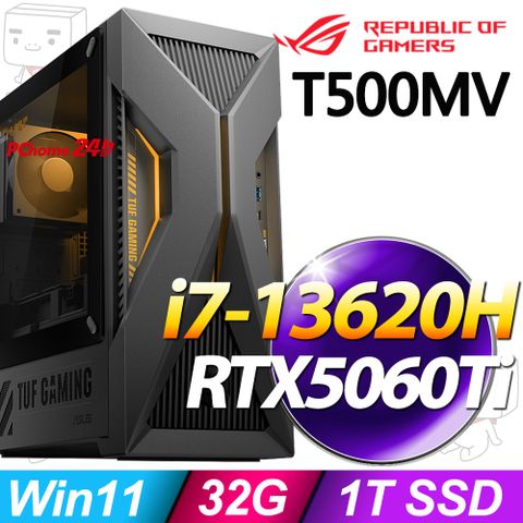 華碩 H-T500MV-13620H422W6T(i7-13620H/32G/1T SSD/RTX5060Ti/W11)