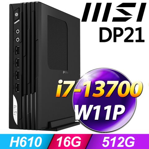 MSI PRO DP21 13M-493TWi7 SSD Win11專業版電腦