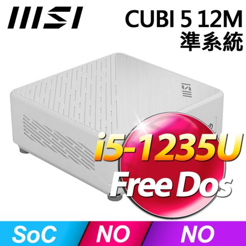 MSI CUBI 5 12M-044BTWi5 準系統