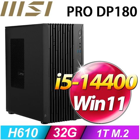 (DIY)大熊座R06C PRO DP180 電腦(i5-14400/16G+16G/1TB M.2/Win11)