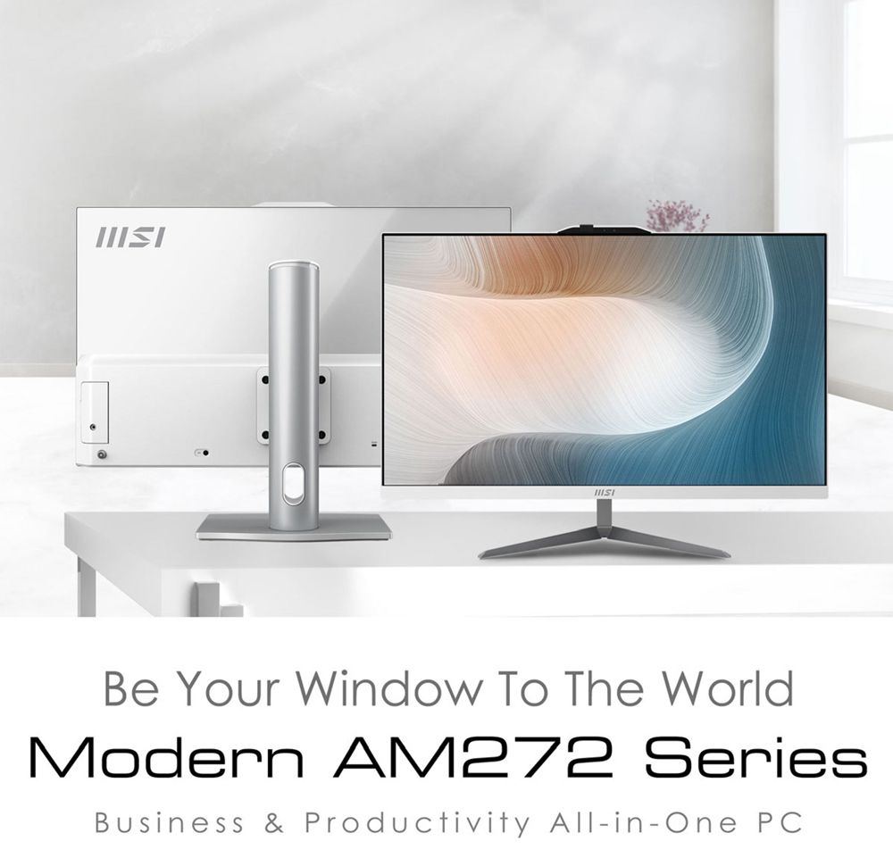Be Your Window To The WorldModern AM272 SeriesBusiness & Productivity -in-One PC