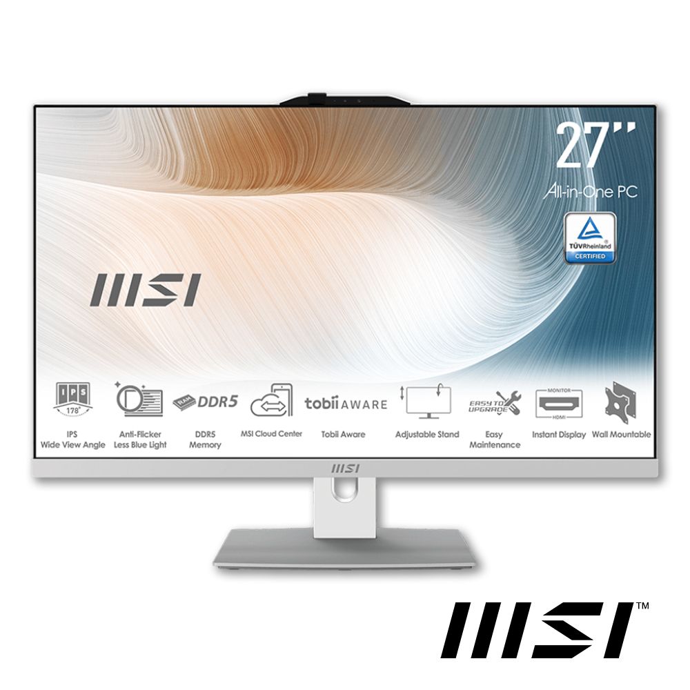 MSI 微星 Modern AM272P 1M系列 - Core 3處理器 / 8G記憶體 / 512G SSD / Win11家用版液晶電腦(1M-860TW)