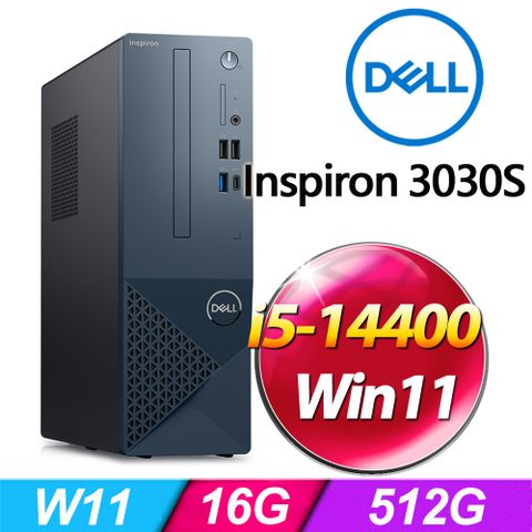 DELL 戴爾 Inspiron 3030S-R1508BTW-SP1(i5-14400/16G/512G SSD/W11)特仕版