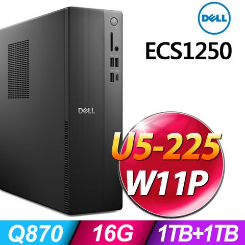 Dell ECS1250 (U5-225/16G/1TB+1TB SSD/W11P)