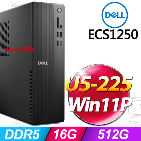 Dell ECS1250-P3508BTW(Ultra5-225/16G/512G SSD/W11P)