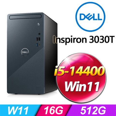 DELL Inspiron 3030T-R1508BTW-SP1(i5-14400/16G/512G SSD/W11)特仕版